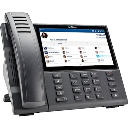 Mitel Mitel 6940 IP Phone - Cordless - Corded - Bluetooth - VoIP - 2 x Network (RJ-45) - PoE Ports 50006770
